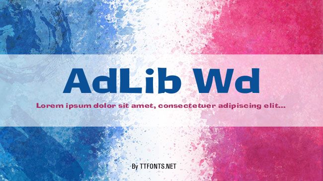 AdLib Wd example